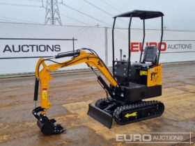 Unused 2024 JPC HT12 Micro Excavators For Auction: Leeds – 22nd, 23rd, 24th & 25th January 25 @ 8:00am