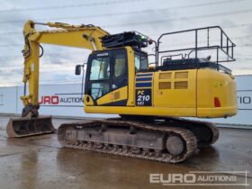 2019 Komatsu PC210LCi-11 20 Ton+ Excavators For Auction: Leeds – 22nd, 23rd, 24th & 25th January 25 @ 8:00am full