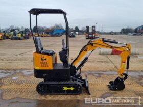 Unused 2024 JPC HT12 Micro Excavators For Auction: Leeds – 22nd, 23rd, 24th & 25th January 25 @ 8:00am full