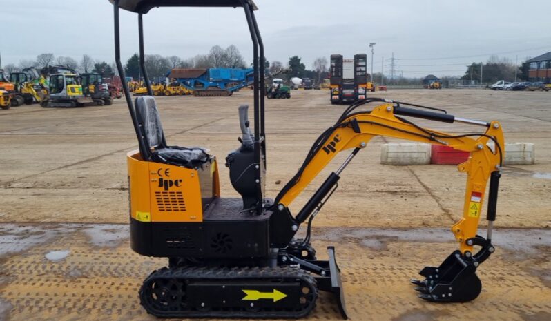 Unused 2024 JPC HT12 Micro Excavators For Auction: Leeds – 22nd, 23rd, 24th & 25th January 25 @ 8:00am full