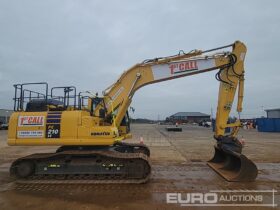 2022 Komatsu PC210LC-11E0 20 Ton+ Excavators For Auction: Leeds – 22nd, 23rd, 24th & 25th January 25 @ 8:00am full