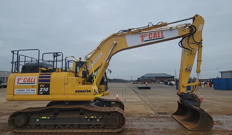 2022 Komatsu PC210LC-11E0 20 Ton+ Excavators For Auction: Leeds – 22nd, 23rd, 24th & 25th January 25 @ 8:00am full