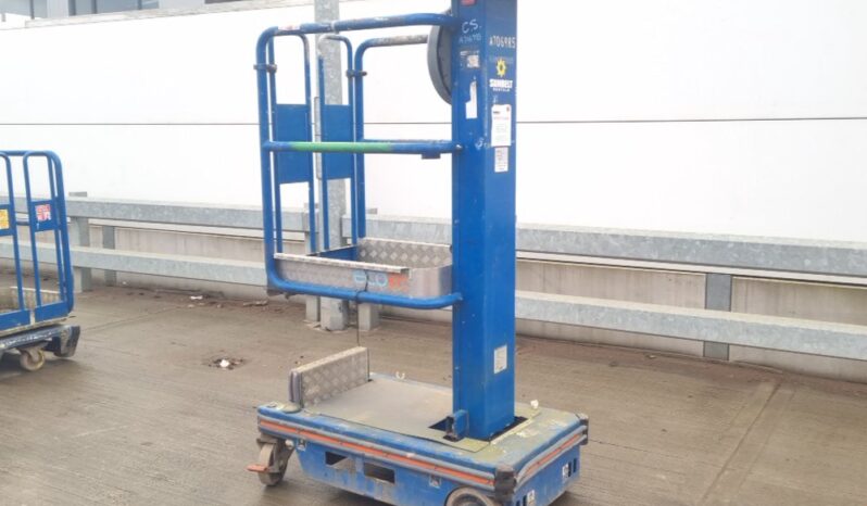 2015 Power Towers Ecolift Manlifts For Auction: Leeds – 22nd, 23rd, 24th & 25th January 25 @ 8:00am