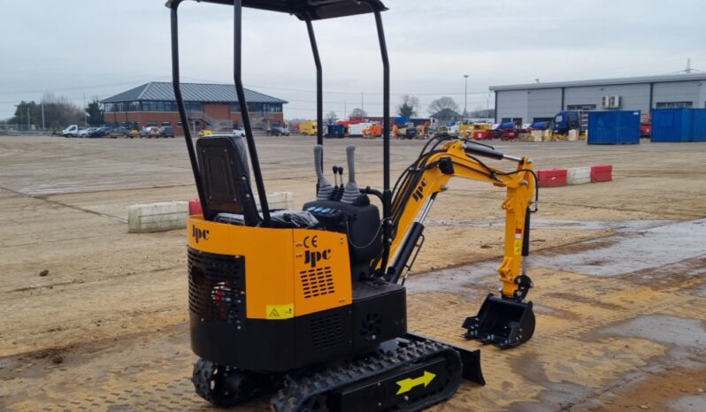 Unused 2024 JPC HT12 Micro Excavators For Auction: Leeds – 22nd, 23rd, 24th & 25th January 25 @ 8:00am full