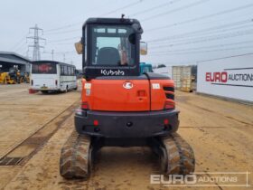 2014 Kubota U55-4 Mini Excavators For Auction: Leeds – 22nd, 23rd, 24th & 25th January 25 @ 8:00am full