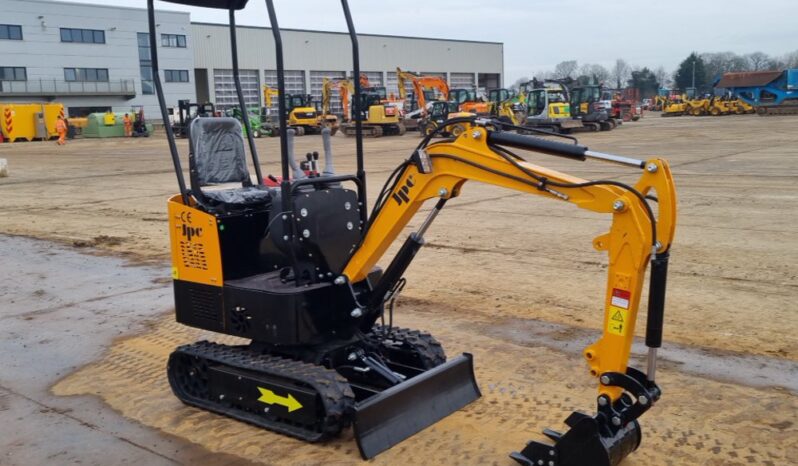 Unused 2024 JPC HT12 Micro Excavators For Auction: Leeds – 22nd, 23rd, 24th & 25th January 25 @ 8:00am full