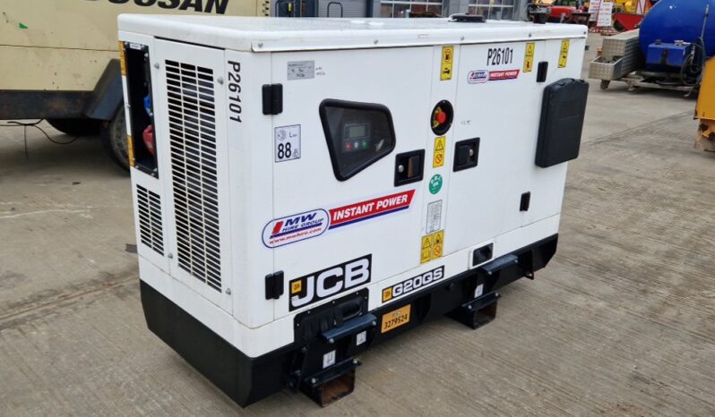 2023 JCB G20QS Generators For Auction: Leeds – 22nd, 23rd, 24th & 25th January 25 @ 8:00am