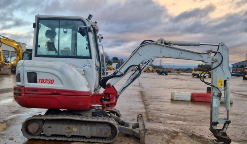 2017 Takeuchi TB230 Mini Excavators For Auction: Leeds – 22nd, 23rd, 24th & 25th January 25 @ 8:00am full