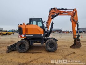 2023 Doosan DX100W-7 Wheeled Excavators For Auction: Leeds – 22nd, 23rd, 24th & 25th January 25 @ 8:00am full