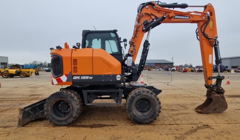 2023 Doosan DX100W-7 Wheeled Excavators For Auction: Leeds – 22nd, 23rd, 24th & 25th January 25 @ 8:00am full