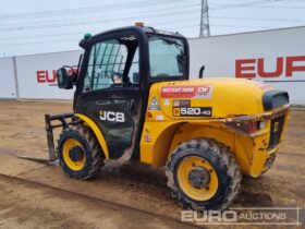 2018 JCB 520-40 Telehandlers For Auction: Leeds – 22nd, 23rd, 24th & 25th January 25 @ 8:00am full