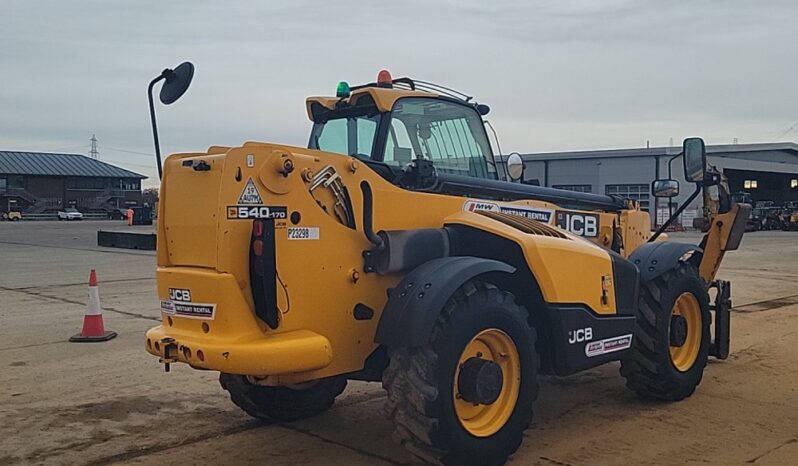 2018 JCB 540-170 Telehandlers For Auction: Leeds – 22nd, 23rd, 24th & 25th January 25 @ 8:00am full