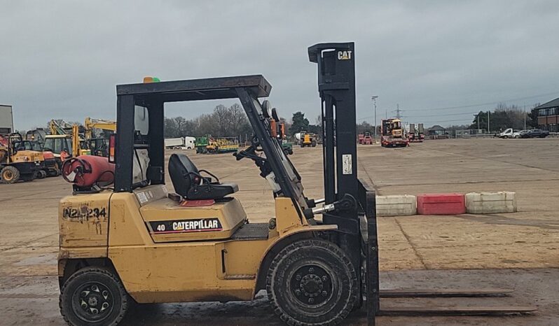 CAT GP40K Forklifts For Auction: Leeds – 22nd, 23rd, 24th & 25th January 25 @ 8:00am full