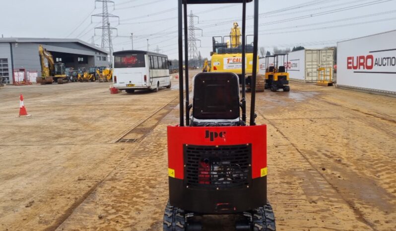 Unused 2024 JPC HT12 Micro Excavators For Auction: Leeds – 22nd, 23rd, 24th & 25th January 25 @ 8:00am full