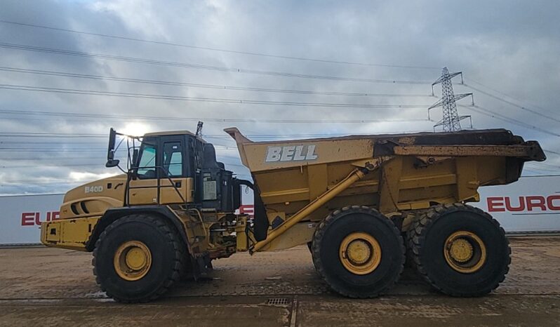 Bell B40D Articulated Dumptrucks For Auction: Leeds – 22nd, 23rd, 24th & 25th January 25 @ 8:00am full