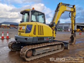 2018 Wacker Neuson EZ80 6 Ton+ Excavators For Auction: Leeds – 22nd, 23rd, 24th & 25th January 25 @ 8:00am full