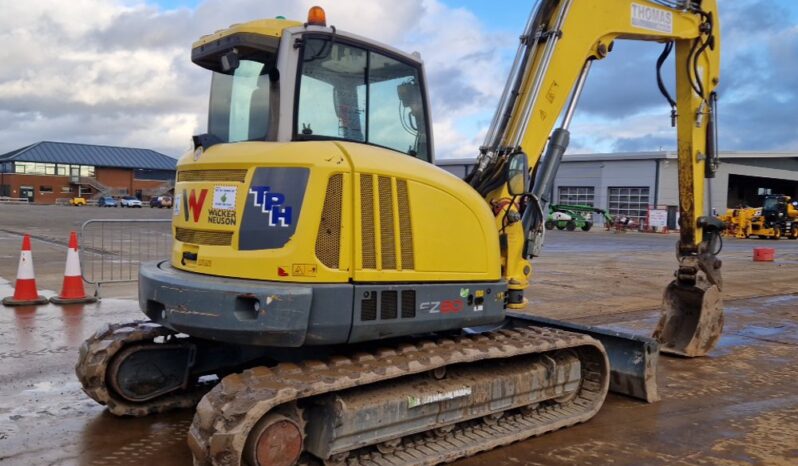 2018 Wacker Neuson EZ80 6 Ton+ Excavators For Auction: Leeds – 22nd, 23rd, 24th & 25th January 25 @ 8:00am full