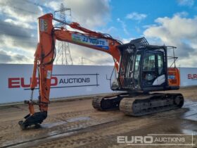 2015 Hitachi ZX130LCN-5B 10 Ton+ Excavators For Auction: Leeds – 22nd, 23rd, 24th & 25th January 25 @ 8:00am