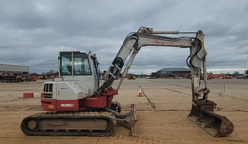 2017 Takeuchi TB280FR 6 Ton+ Excavators For Auction: Leeds – 22nd, 23rd, 24th & 25th January 25 @ 8:00am full