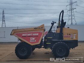 2018 Mecalac TA9 Site Dumpers For Auction: Leeds – 22nd, 23rd, 24th & 25th January 25 @ 8:00am full