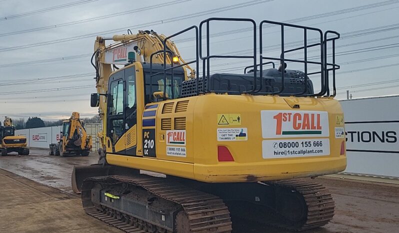 2022 Komatsu PC210LC-11E0 20 Ton+ Excavators For Auction: Leeds – 22nd, 23rd, 24th & 25th January 25 @ 8:00am full