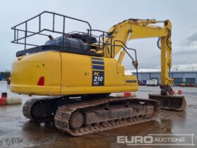 2019 Komatsu PC210LCi-11 20 Ton+ Excavators For Auction: Leeds – 22nd, 23rd, 24th & 25th January 25 @ 8:00am full