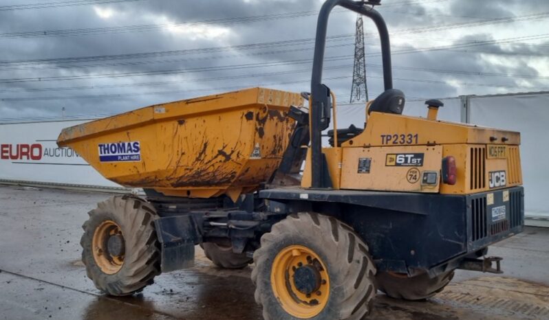 2015 JCB 6TST Site Dumpers For Auction: Leeds – 22nd, 23rd, 24th & 25th January 25 @ 8:00am full