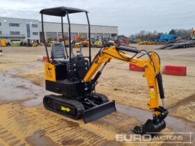 Unused 2024 JPC HT12 Micro Excavators For Auction: Leeds – 22nd, 23rd, 24th & 25th January 25 @ 8:00am full