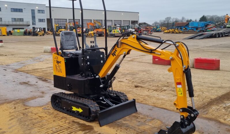 Unused 2024 JPC HT12 Micro Excavators For Auction: Leeds – 22nd, 23rd, 24th & 25th January 25 @ 8:00am full