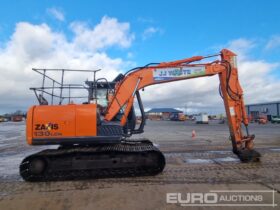 2015 Hitachi ZX130LCN-5B 10 Ton+ Excavators For Auction: Leeds – 22nd, 23rd, 24th & 25th January 25 @ 8:00am full