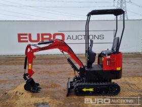 Unused 2024 JPC HT12 Micro Excavators For Auction: Leeds – 22nd, 23rd, 24th & 25th January 25 @ 8:00am full