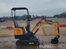 Unused 2024 JPC HT12 Micro Excavators For Auction: Leeds – 22nd, 23rd, 24th & 25th January 25 @ 8:00am full