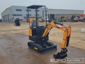 Unused 2024 JPC HT12 Micro Excavators For Auction: Leeds – 22nd, 23rd, 24th & 25th January 25 @ 8:00am full