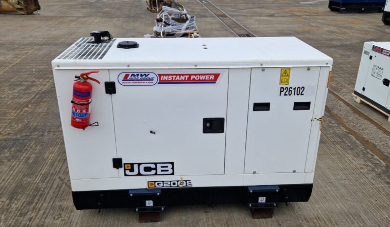 2023 JCB G20QS Generators For Auction: Leeds – 22nd, 23rd, 24th & 25th January 25 @ 8:00am full