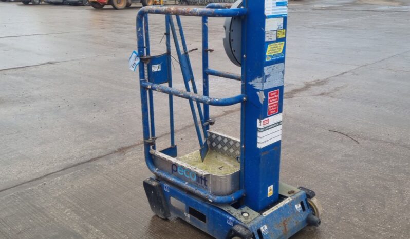 2014 Power Towers Pecolift Manlifts For Auction: Leeds – 22nd, 23rd, 24th & 25th January 25 @ 8:00am