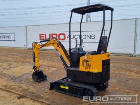 Unused 2024 JPC HT12 Micro Excavators For Auction: Leeds – 22nd, 23rd, 24th & 25th January 25 @ 8:00am full