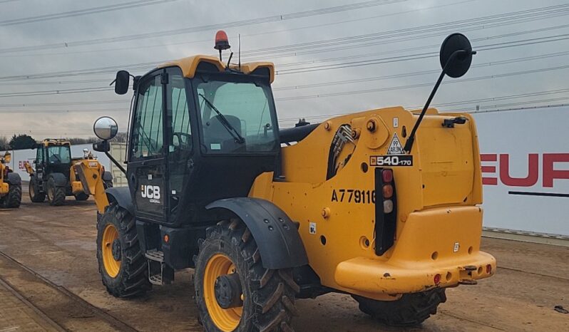 2017 JCB 540-170 Telehandlers For Auction: Leeds – 22nd, 23rd, 24th & 25th January 25 @ 8:00am full