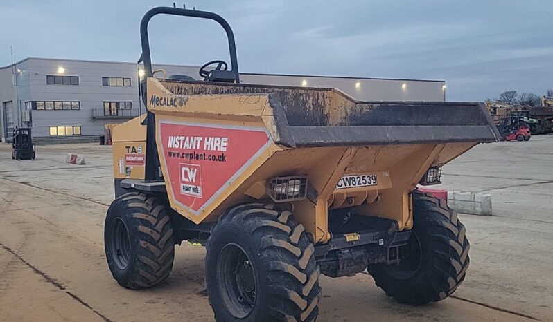 2018 Mecalac TA9 Site Dumpers For Auction: Leeds – 22nd, 23rd, 24th & 25th January 25 @ 8:00am full