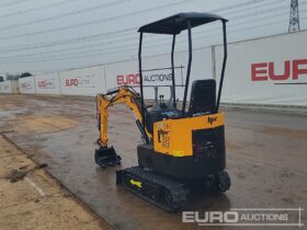 Unused 2024 JPC HT12 Micro Excavators For Auction: Leeds – 22nd, 23rd, 24th & 25th January 25 @ 8:00am full