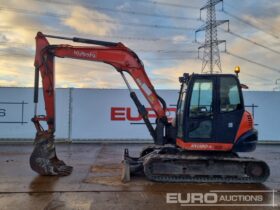 2014 Kubota KX080-4 6 Ton+ Excavators For Auction: Leeds – 22nd, 23rd, 24th & 25th January 25 @ 8:00am full