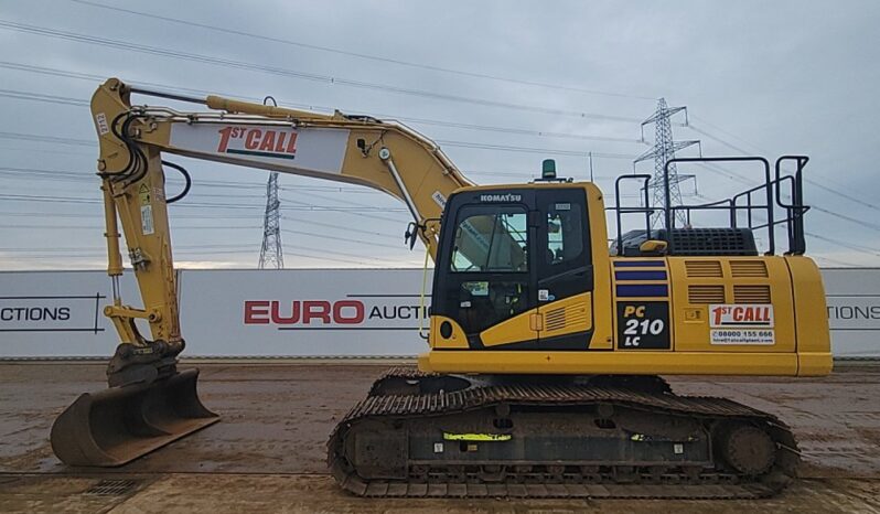 2022 Komatsu PC210LC-11E0 20 Ton+ Excavators For Auction: Leeds – 22nd, 23rd, 24th & 25th January 25 @ 8:00am full