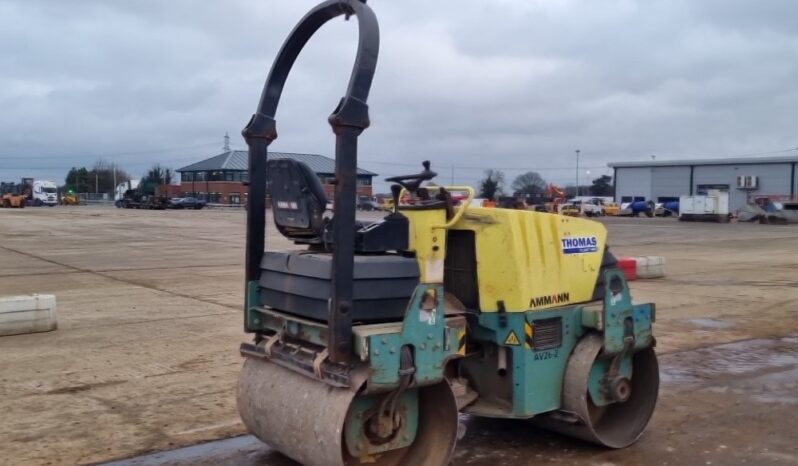 2012 Ammann AV26-2 Rollers For Auction: Leeds – 22nd, 23rd, 24th & 25th January 25 @ 8:00am full