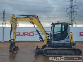 2018 Wacker Neuson EZ80 6 Ton+ Excavators For Auction: Leeds – 22nd, 23rd, 24th & 25th January 25 @ 8:00am full