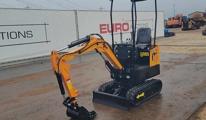 Unused 2024 JPC HT12 Micro Excavators For Auction: Leeds – 22nd, 23rd, 24th & 25th January 25 @ 8:00am