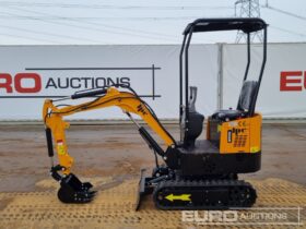 Unused 2024 JPC HT12 Micro Excavators For Auction: Leeds – 22nd, 23rd, 24th & 25th January 25 @ 8:00am full