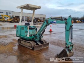 Hanix H15 Mini Excavators For Auction: Leeds – 22nd, 23rd, 24th & 25th January 25 @ 8:00am full