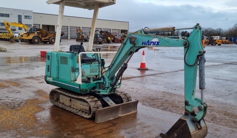 Hanix H15 Mini Excavators For Auction: Leeds – 22nd, 23rd, 24th & 25th January 25 @ 8:00am full