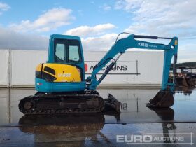 Kubota U50-3S Mini Excavators For Auction: Dromore – 21st & 22nd February 2025 @ 9:00am For Auction on 2025-02-22 full