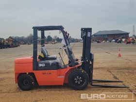 Unused 2024 Machpro MP-L30 Forklifts For Auction: Leeds – 22nd, 23rd, 24th & 25th January 25 @ 8:00am full