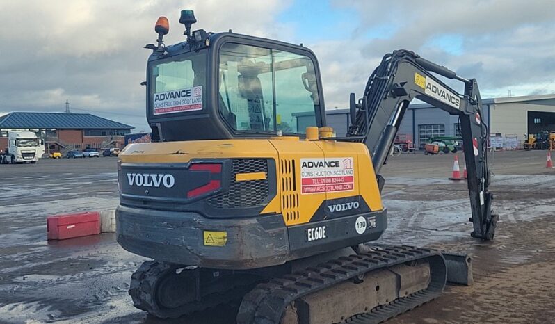 2020 Volvo EC60E 6 Ton+ Excavators For Auction: Leeds – 22nd, 23rd, 24th & 25th January 25 @ 8:00am full